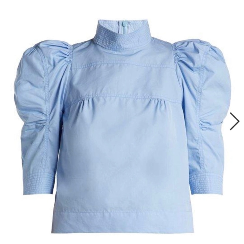 Chloe puff sleeve blouse orig $950